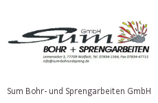 One of our partners in Europe: Sum Bohr- und Sprengarbeiten